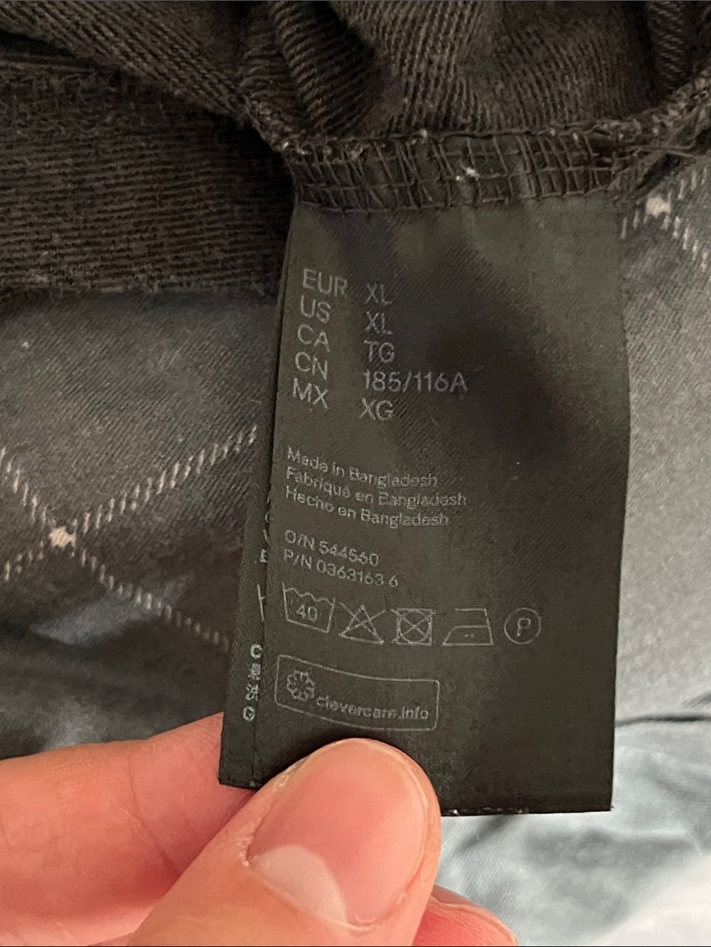H&M Regular Fit Gray Tank Top Sleeveless Shirt XL - Picture 5 of 6